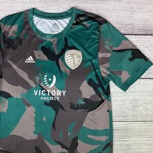 Adidas Sporting KC Victory Project Camouflage Soccer Jersey